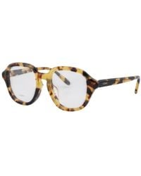 Loewe - Eyeglasses Square Full Rim, Havana Frame And Clear Demo Lenses Lens Lw50099F056 Sunglasses - Lyst