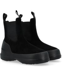 Moon Boot - Mb Luna Chelsea Suede 80D2480050 - Lyst