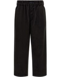 Y-3 - Velvet Effect Joggers - Lyst