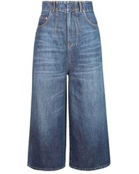 Dior - Wide-leg Denim Jeans - Lyst