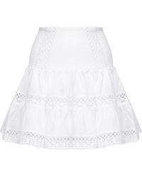 Charo Ruiz - Hortens Mini Skirt - Lyst