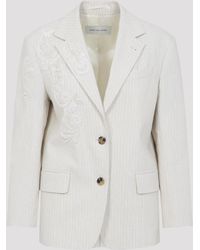 Dries Van Noten - Tailored Blazer Cotton Pi Jacket - Lyst