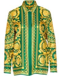 Versace - Silk Shirt - Lyst