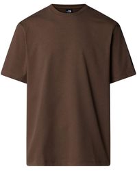 The North Face - Ss Logo Rmst Relaxed Tee - Lyst