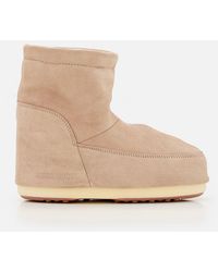 Moon Boot - Mb Icon Low Nolace Suede Mid Boots - Lyst