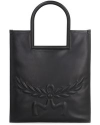 MCM - Aren Leather Tote - Lyst