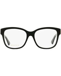Gucci - Rectangle Eyeglasses - Lyst
