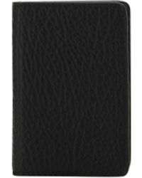 Maison Margiela - Leather Card Holder Calf Bos Taurus Wallet - Lyst