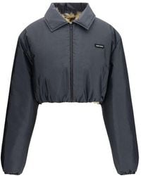 Miu Miu - Recycled Polyamide Shell Jacket Clothing - Lyst