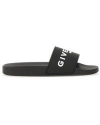 Givenchy - Slide Sandal With Logo - Lyst
