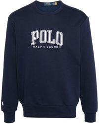 Polo Ralph Lauren - Cotton Blend Sweatshirt - Lyst
