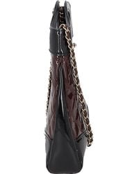 CHANEL - Patent Leather With Quilted Pattern Shoulder Bags - Lyst