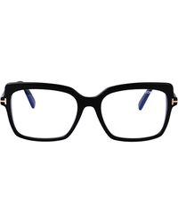 Tom Ford - Nero Lucido Acetate Optical Glasses - Lyst