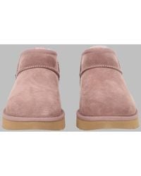 UGG - Ankle Boots Classic Ultra Mini Twinface - Lyst