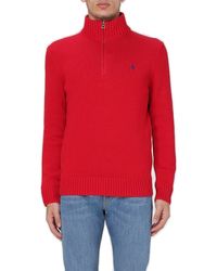 Polo Ralph Lauren - Polo Pony-Embroidered Knitted Pullover - Lyst