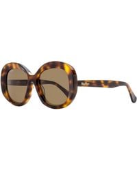 Max Mara - Edna Alt Fit Sunglasses Mm0087-F 52E 55Mm Plastic (Acetate) - Lyst