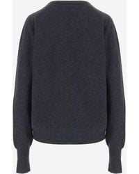 Gucci - V-Neck Cashmere Sweater - Lyst