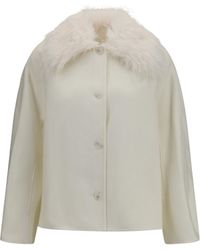 Loulou de Saison - Rafe Jacket With Faux-Fur Collar - Lyst