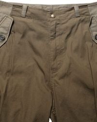 Dolce & Gabbana - Mid Waist Straight Cargo Trouser Pants Cotton Elastane - Lyst