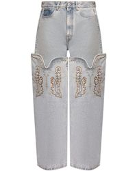 Y. Project - Jeans With Detachable Legs, - Lyst