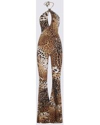 Roberto Cavalli - Nylon Jumpsuit - Lyst