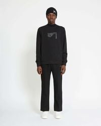 John Richmond - Sweatshirt With Contrast Logo And Graphic On The Front - Lyst