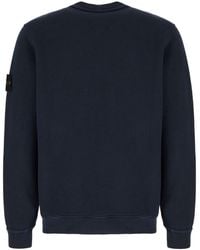 Stone Island - Cotton Crewneck Sweater - Lyst