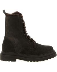Brunello Cucinelli - 'Precious Loop' Ankle Boots - Lyst