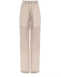 Rick Owens - Dietrich Pants Cupro Trousers - Lyst
