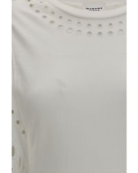 Isabel Marant - Marant Etoile Orlane Cotton And Broderie Orlane Dress - Lyst
