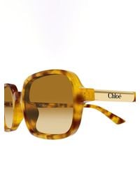 Chloé - Chloe Sunglasses Recycled Acetate Eyewear - Lyst