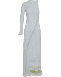 Roberta Einer - Long Cotton Knit Dress - Lyst