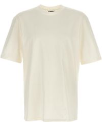 Jil Sander - Comfort Fit Cotton Jersey T-Shirt - Lyst