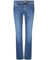 Incotex - 5T Baffo Denim Jeans - Lyst
