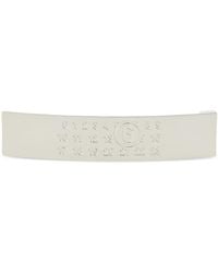 MM6 by Maison Margiela - Logo-Engraved Hair Clip - Lyst