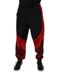 Dolce & Gabbana - Leopard Jogger Sweatmen's Pants - Lyst