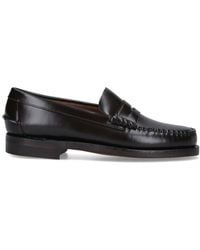 Sebago - Flat Shoes Leather - Lyst