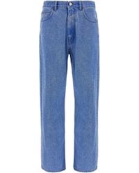 Marni - Bleached Coated' Jeans - Lyst