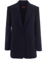 Max Mara - Single-Breasted Blazer - Lyst