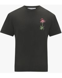 JW Anderson - Embroidered T-shirt - Pol Anglada Artwork - Lyst