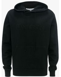 JW Anderson - Hoodie With Logo Embroidery - Lyst