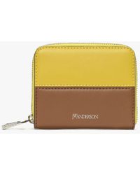 JW Anderson - Leather Coin Wallet With Jwa Puller - Lyst