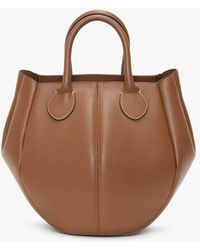 JW Anderson - Small Punch Tote - Leather Shoulder Bag - Lyst