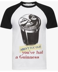 JW Anderson - X Guinness - Printed T-shirt - Lyst