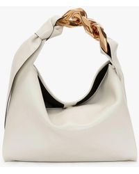 JW Anderson - Small Chain Hobo - Leather Shoulder Bag - Lyst