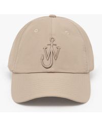 JW Anderson - Canvas Baseball Cap With Anchor Logo - Lyst