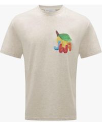 JW Anderson - Jwa Lemon Print T-shirt - Lyst