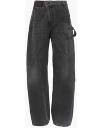 JW Anderson - Twisted Workwear Denim Jeans - Lyst