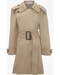JW Anderson - Wrap Front Mid-length Trench Coat - Lyst