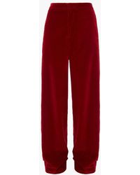 JW Anderson - Velvet Tuxedo Trousers - Lyst